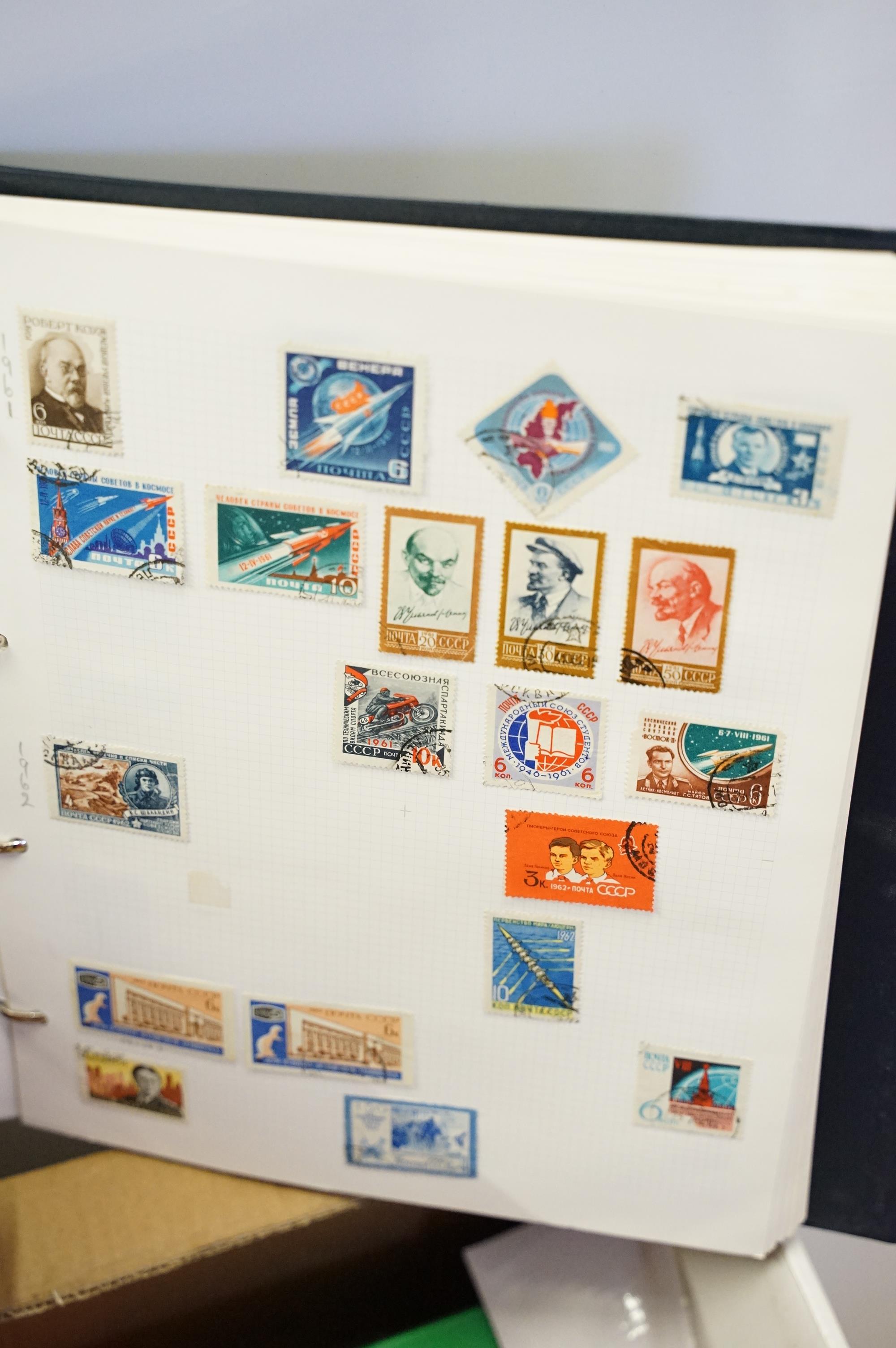 Large collection of British, Commonwealth and World stamps within albums together with loose - Image 3 of 10