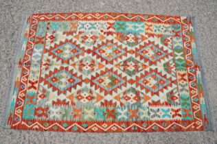 Chobi Kilim rug, approx 150cm x 98cm