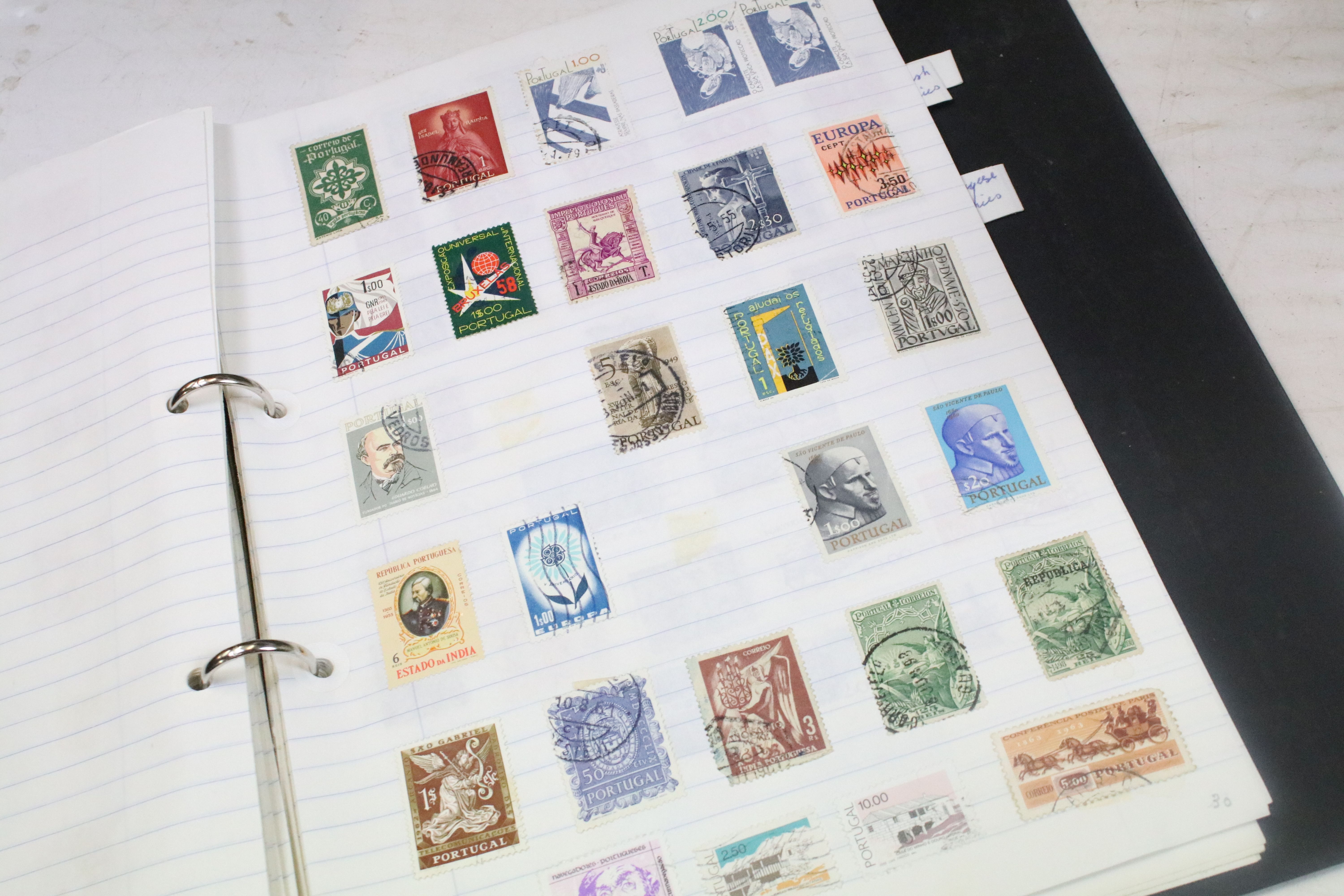 Extensive collection of stamps and stamp collecting supplies housed within nine boxes, the lot to - Image 10 of 45