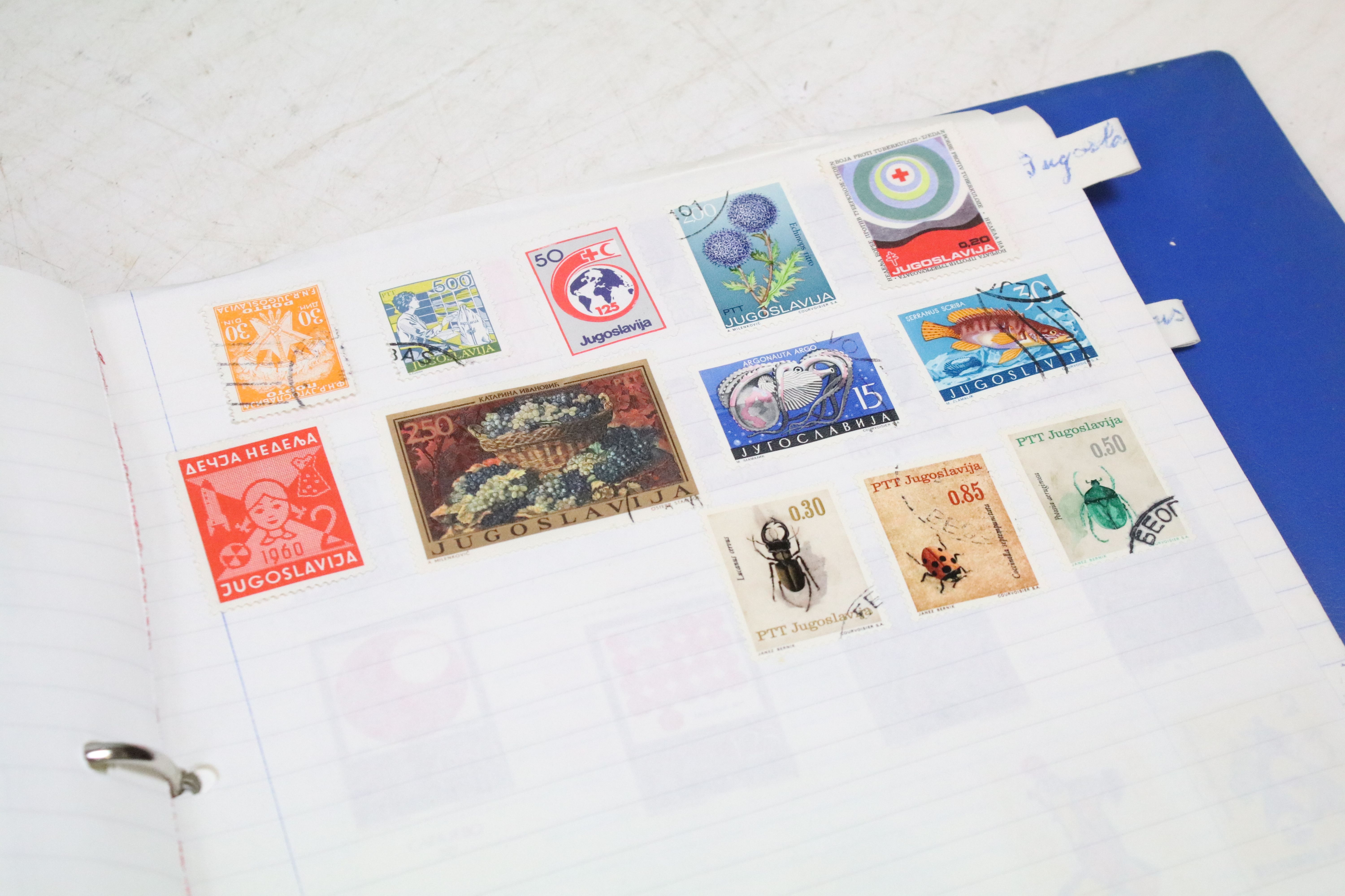 Extensive collection of stamps and stamp collecting supplies housed within nine boxes, the lot to - Image 24 of 45