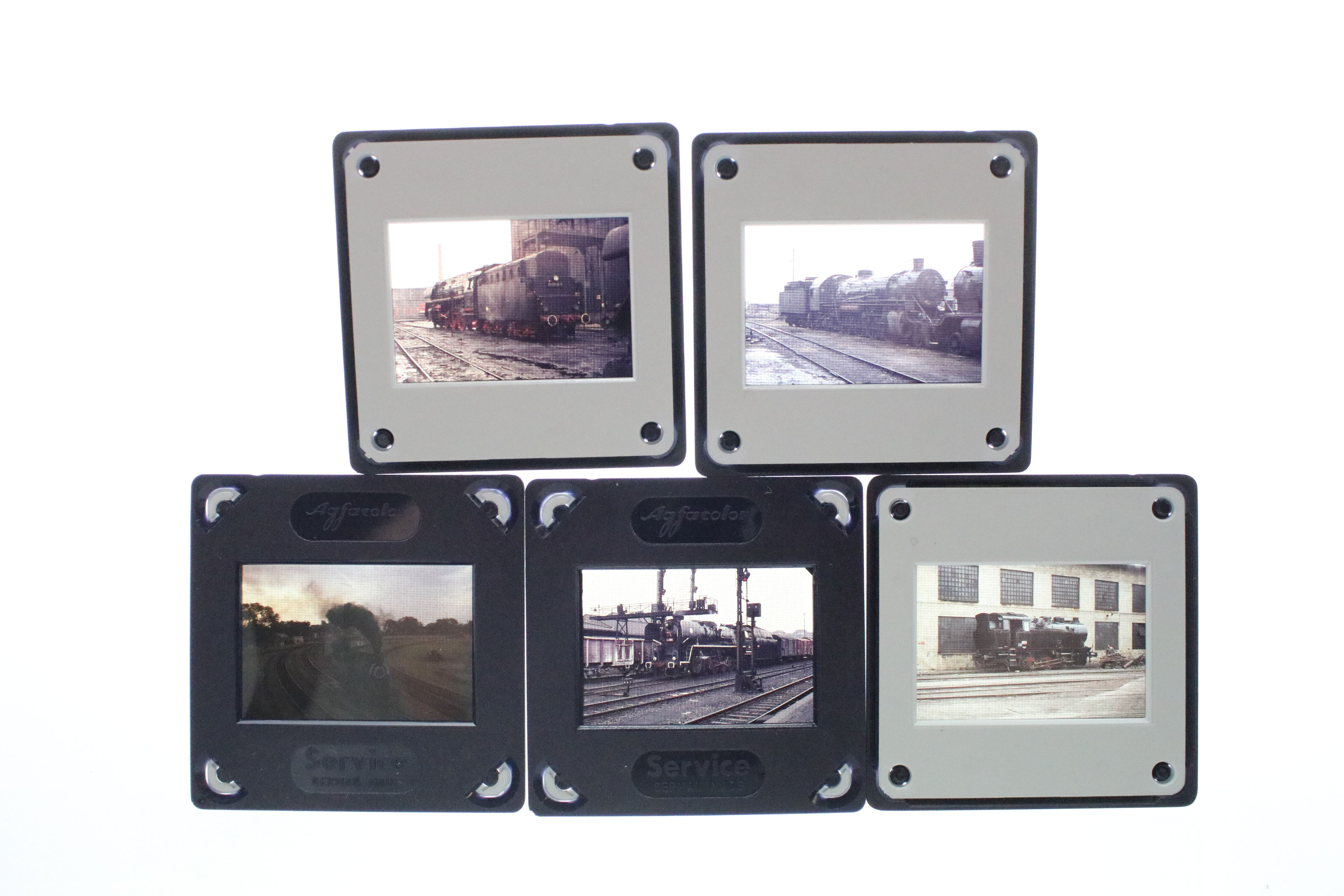 Collection of 35mm slides, mostly 1980's buses, trains & Royal Mail post buses, together with a - Image 6 of 7