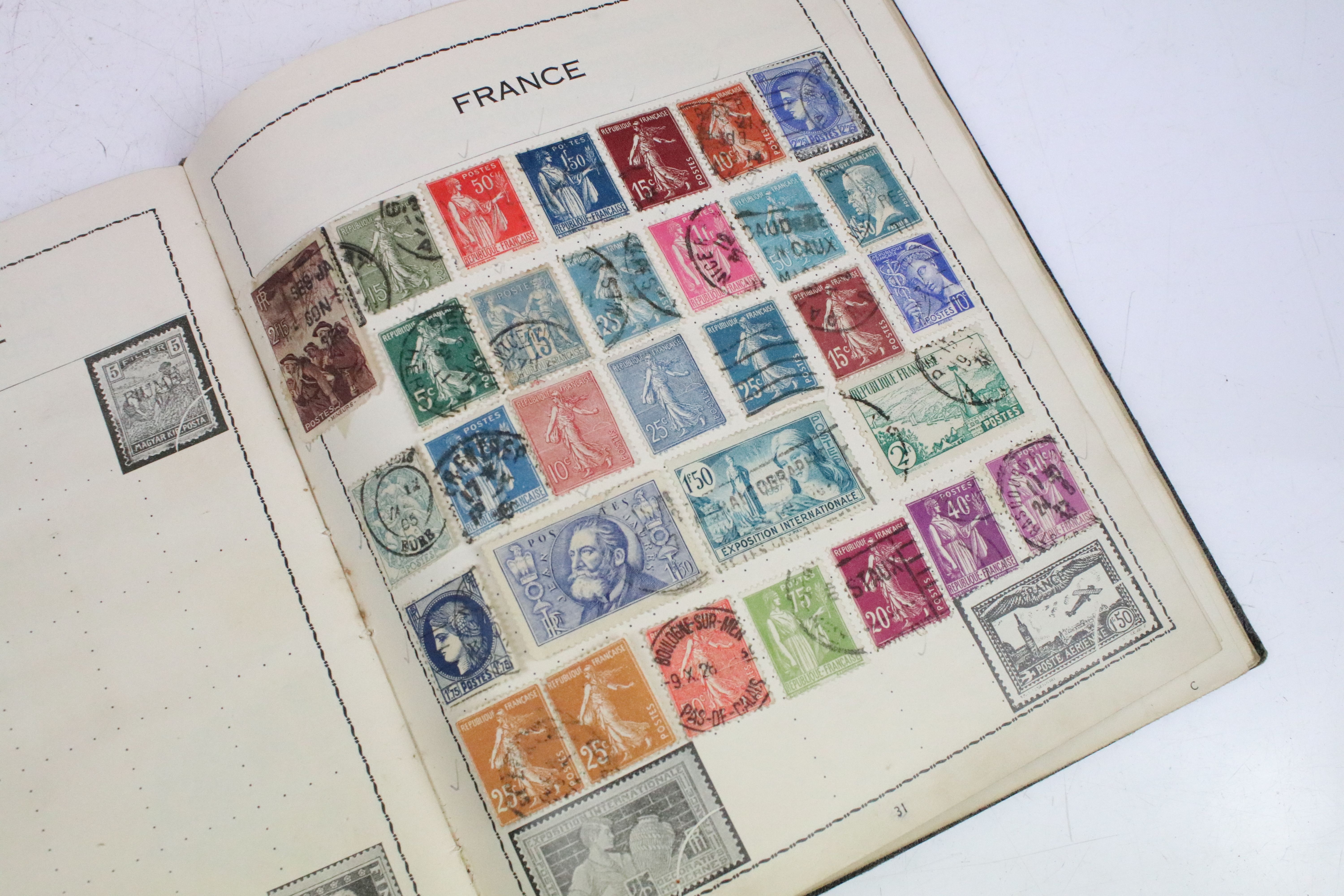 A collection of five stamp albums containing stamps from the UK, mainly post war to include some - Image 5 of 30