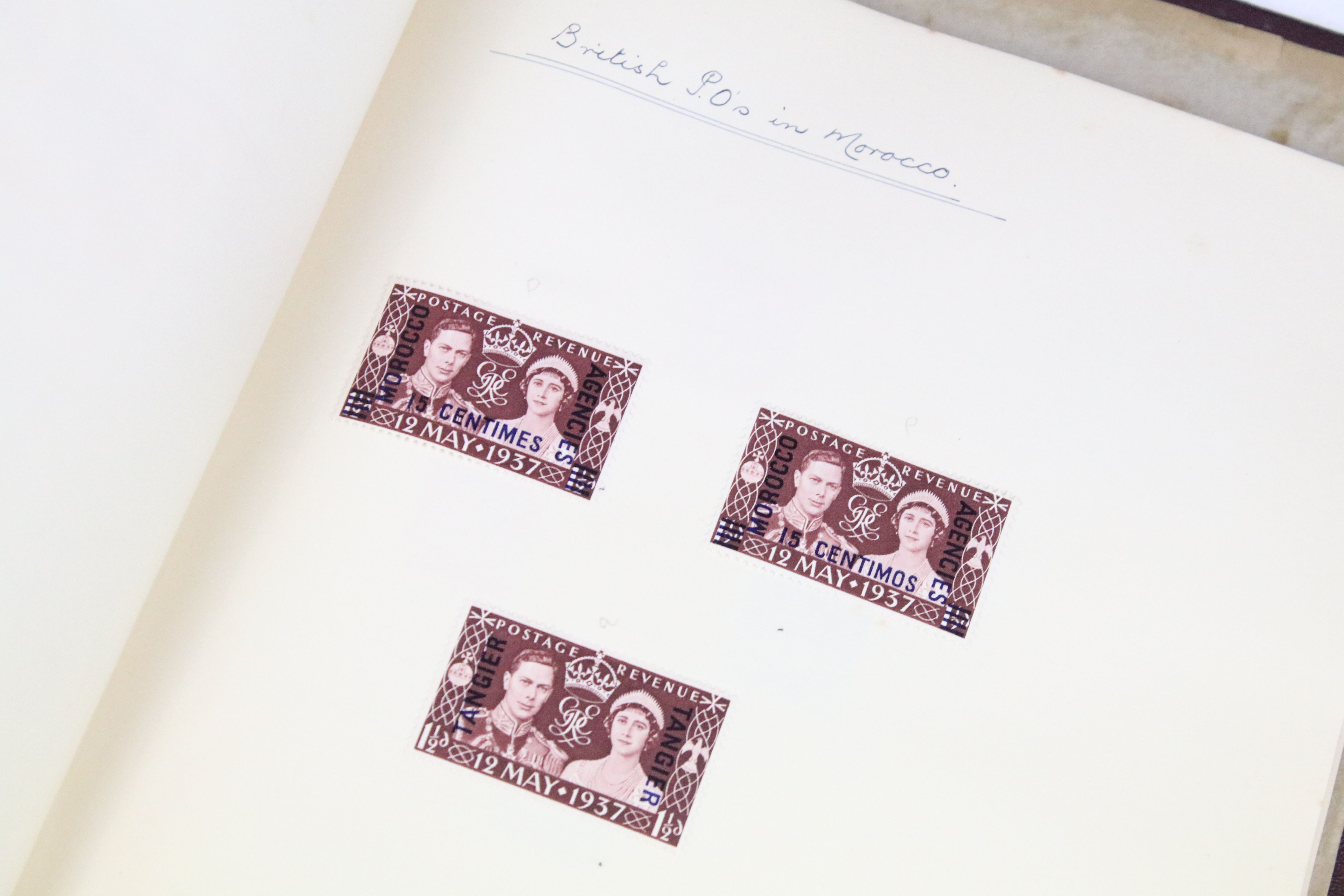 A stamp album containing stamps marking the silver jubilee of King George V from the UK and - Image 3 of 18
