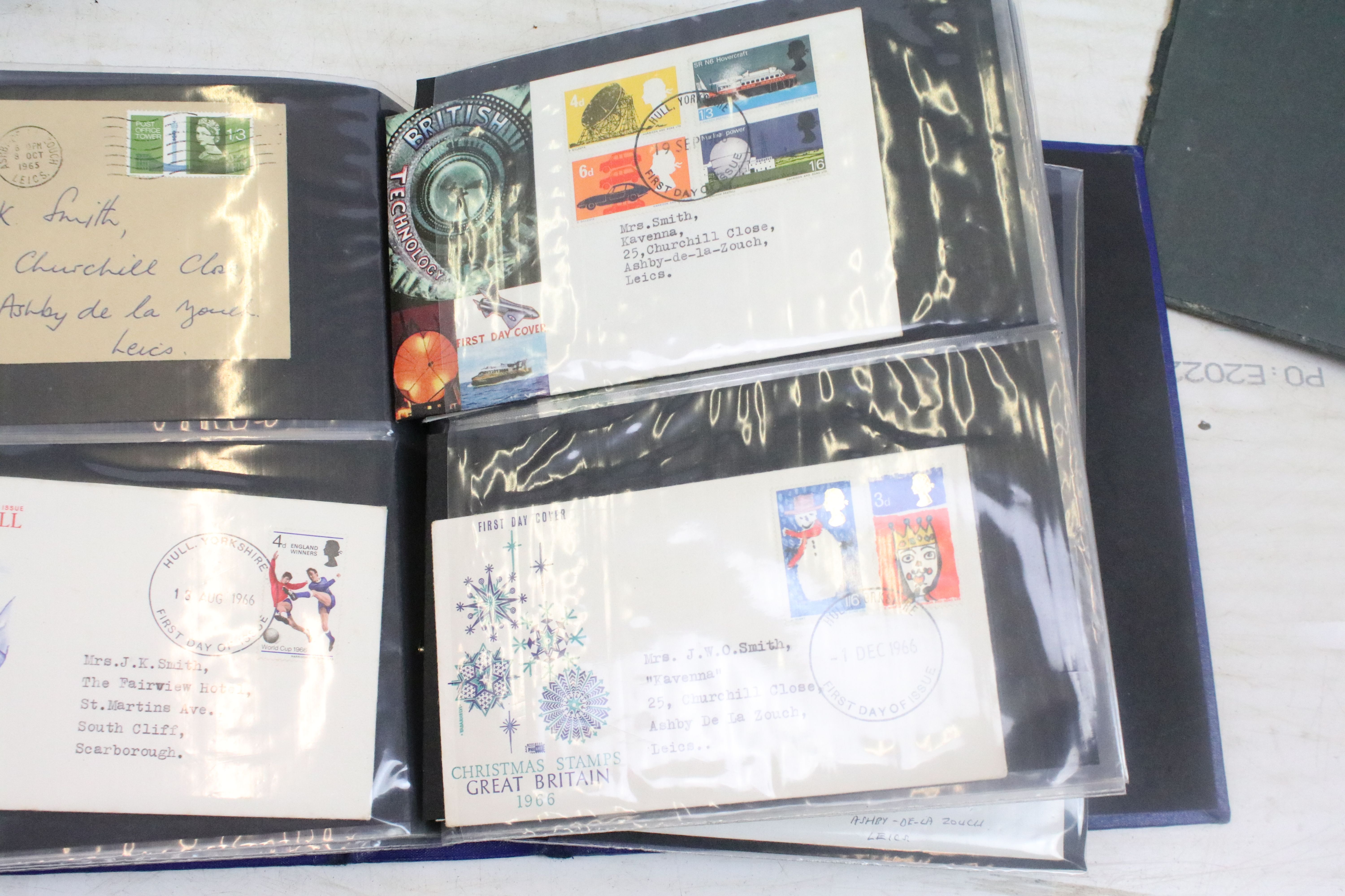 Collection of British First Day covers, spanning four albums, to include@ Her Majesty Queen - Image 6 of 14