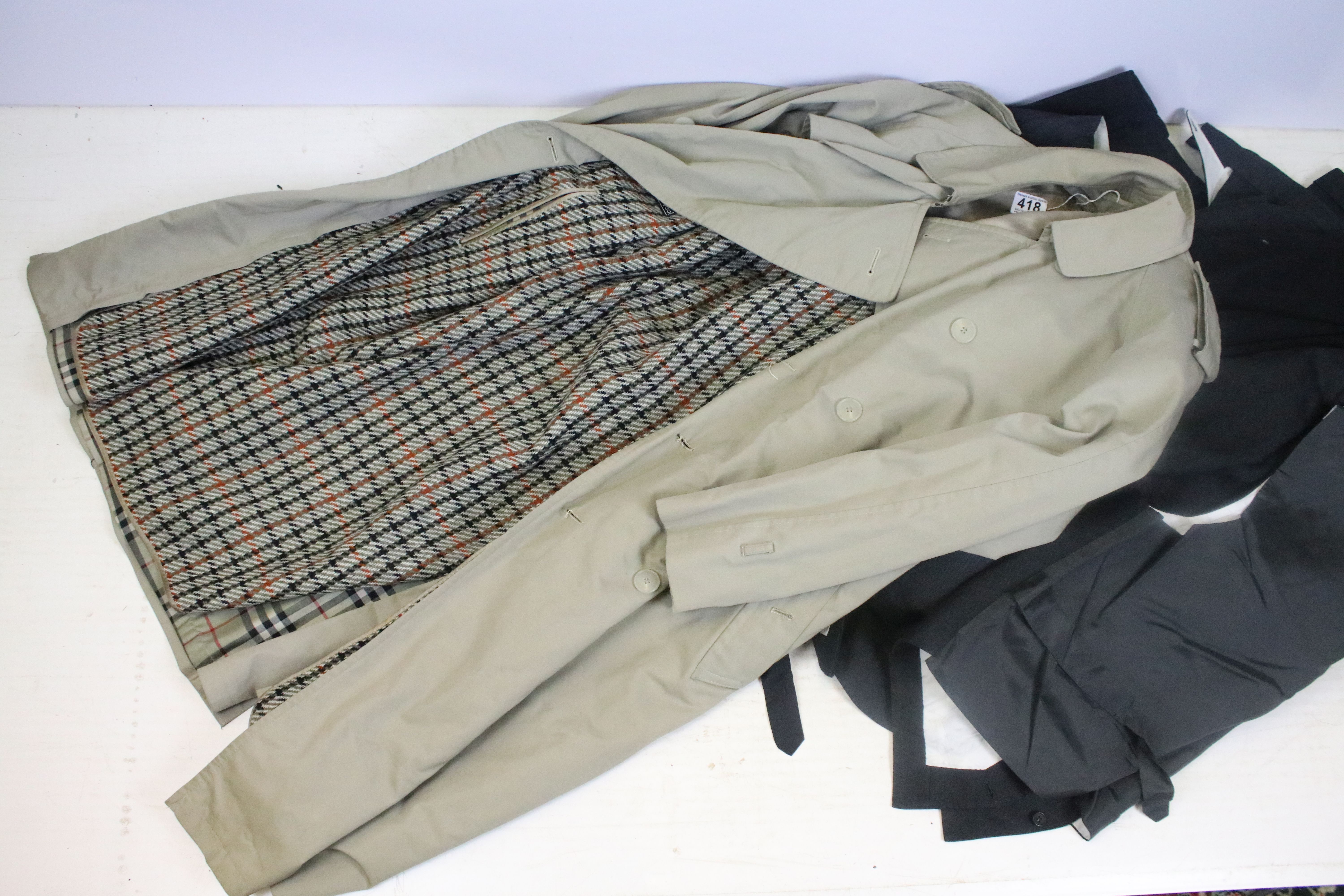 Two dark grey three piece suits, one jacket labelled Jose Luis of Lisboa, together with a Seabal - Image 2 of 6