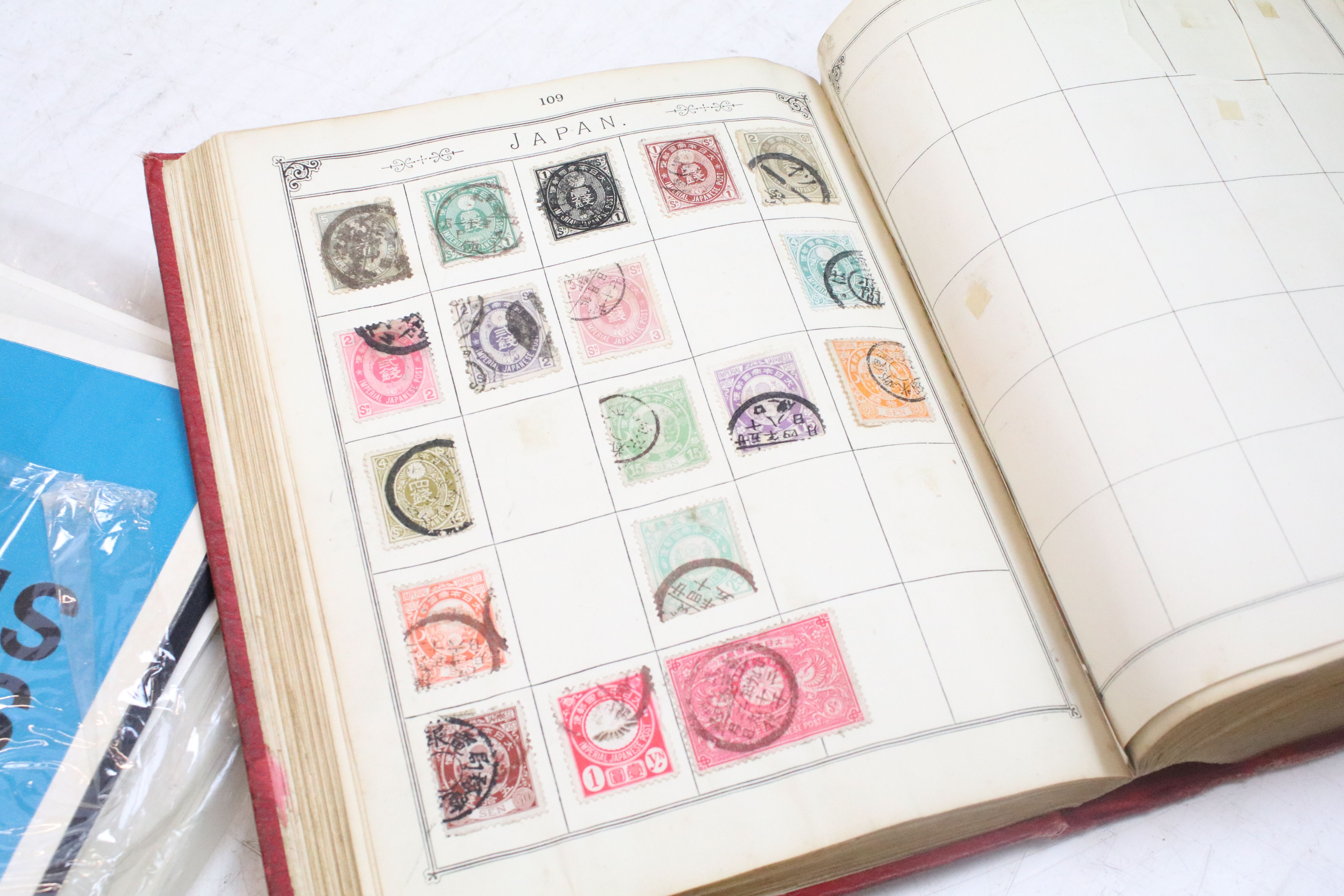 A collection of British and world stamps within albums together with loose examples - Image 6 of 19