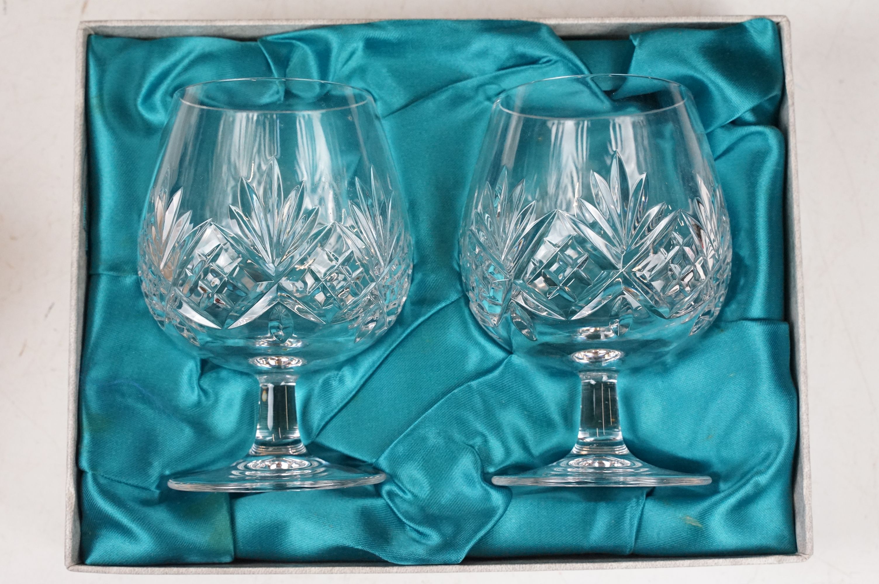 Six boxed lead crystal glass sets to include three Bohemia crystal examples, Edinburgh Crystal - Image 12 of 16