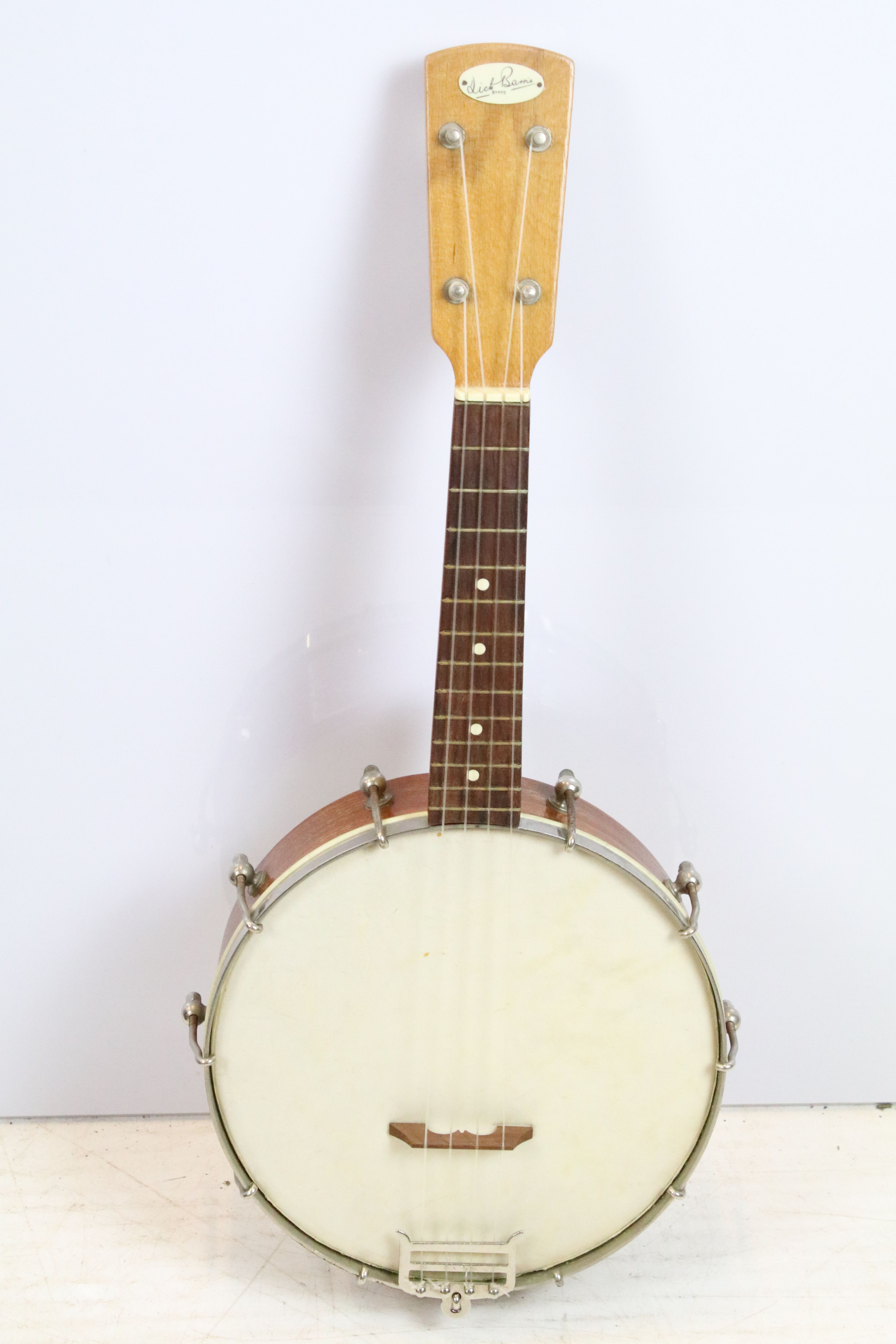 20th century Dick Barrie banjolele, cased - Image 2 of 6