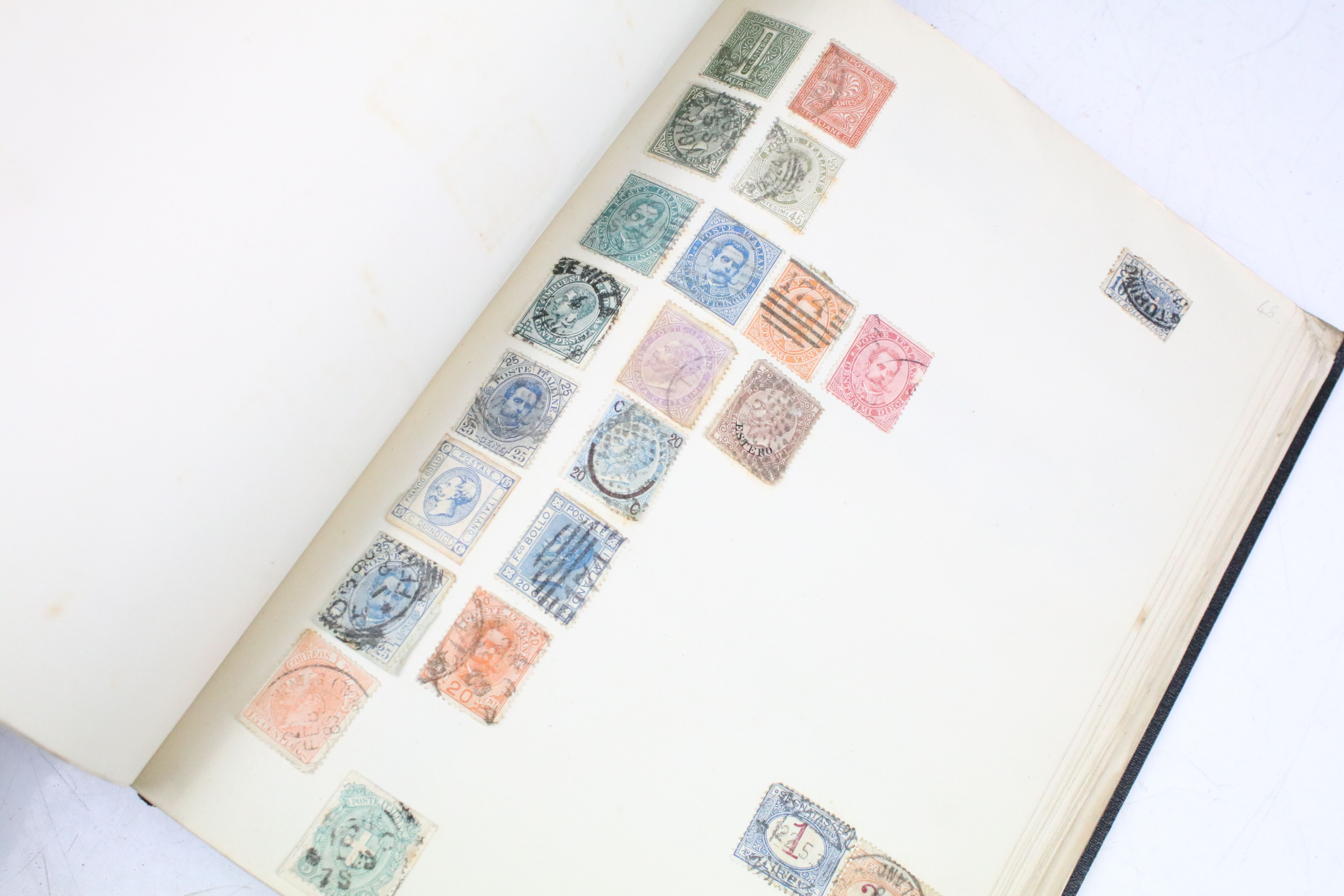 Collection of British, Commonwealth & world stamps housed within four albums to include Victorian - Image 20 of 25