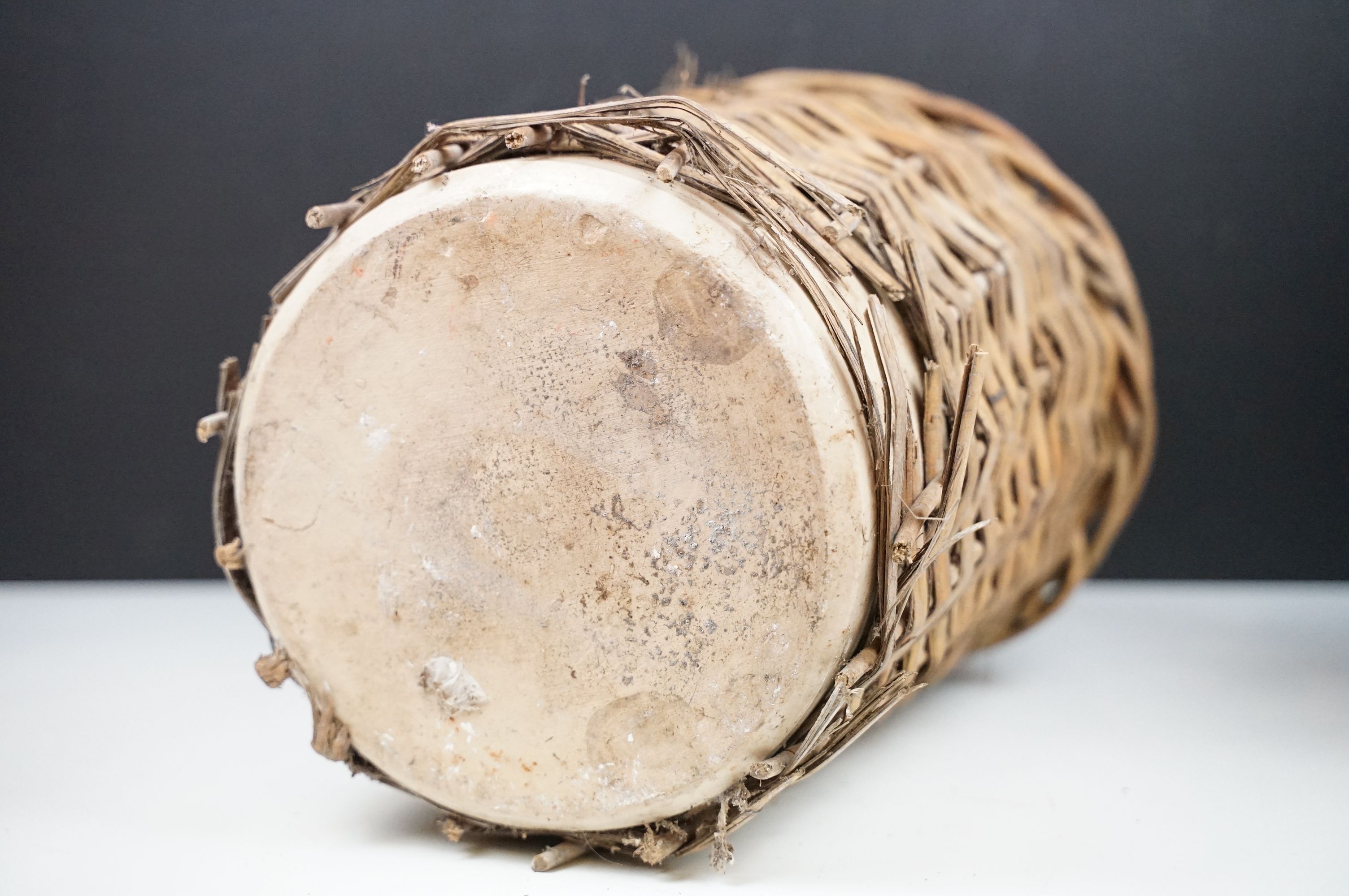 R.N. Coate & Co Ltd of Nailsea, Somerset - A stoneware cider flagon housed within a wicker - Image 6 of 10