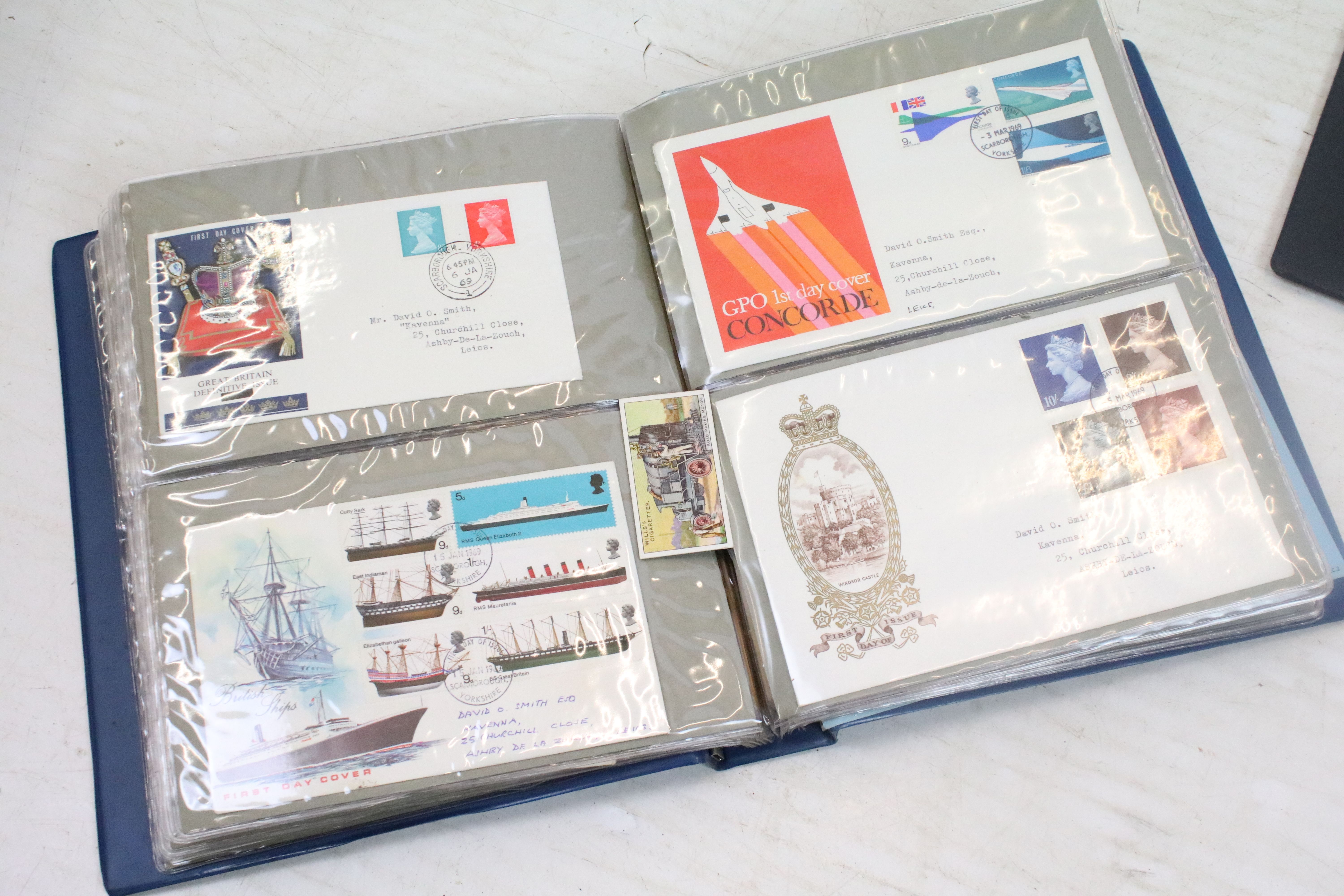 Collection of British First Day covers, spanning four albums, to include@ Her Majesty Queen - Image 7 of 14
