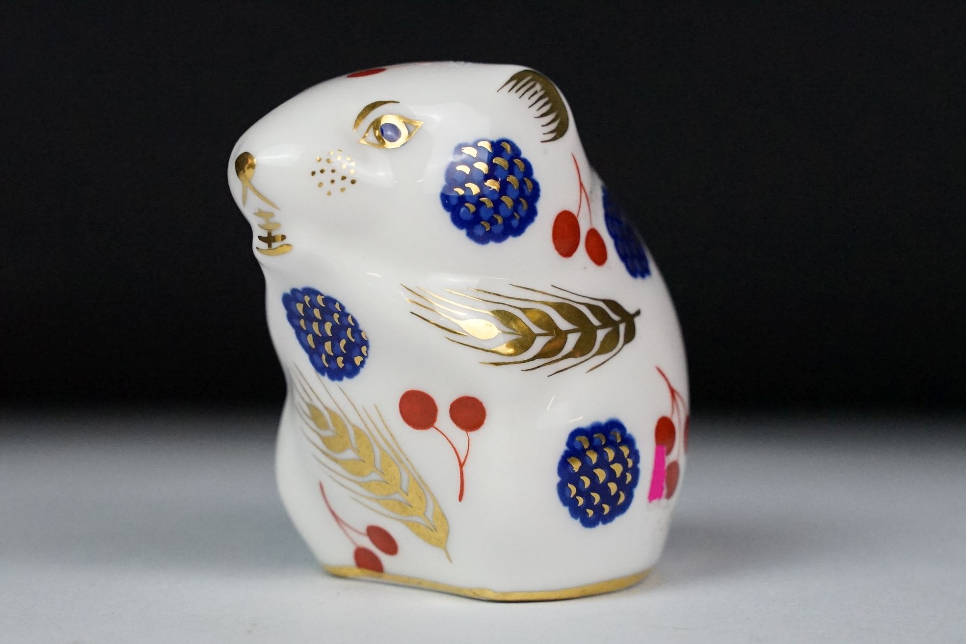 Three Royal Crown Derby paperweights to include Penguin, Harvest Mouse & Baby Rabbit. Tallest approx - Image 5 of 11