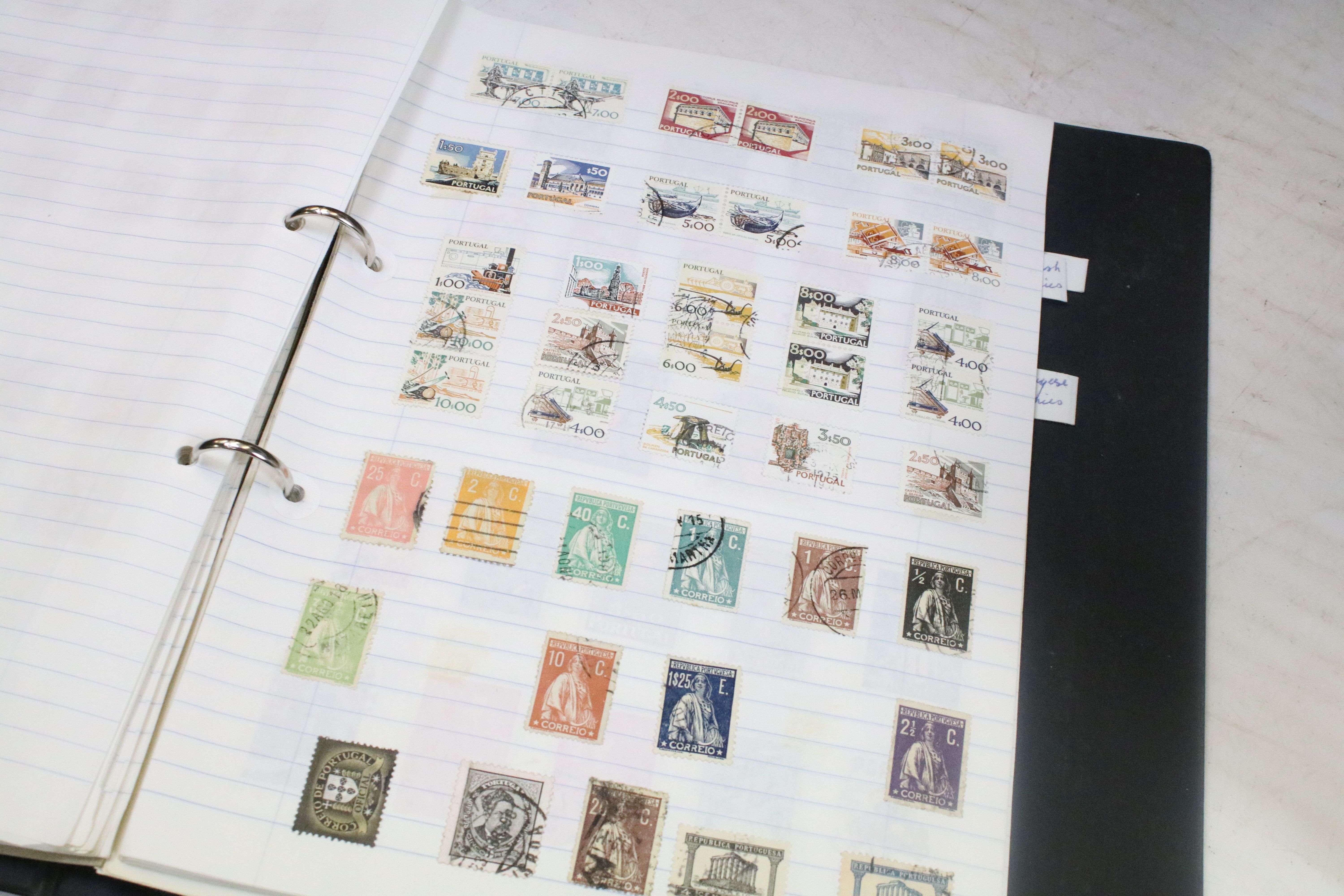 Extensive collection of stamps and stamp collecting supplies housed within nine boxes, the lot to - Image 9 of 45