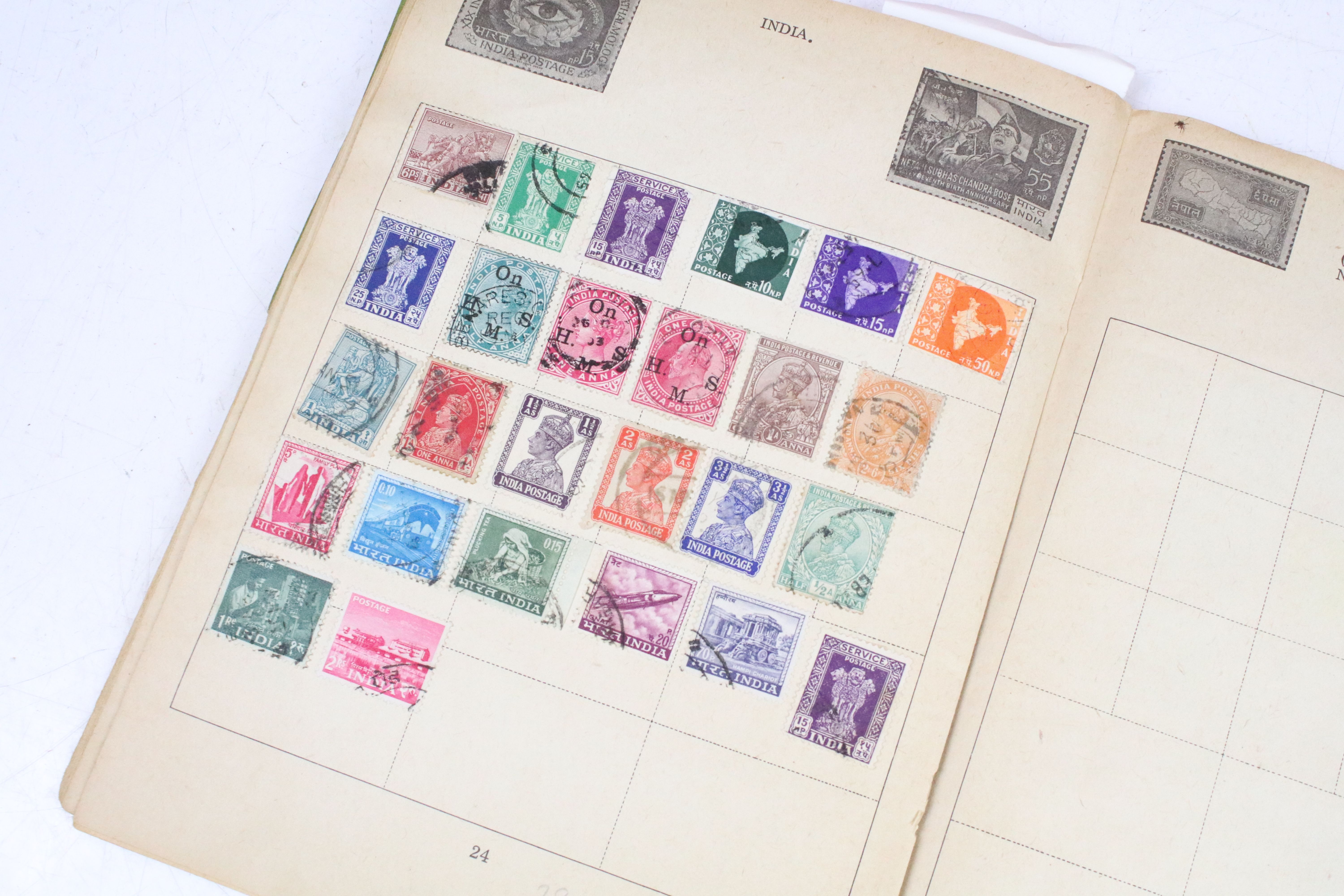 A collection of five stamp albums containing stamps from the UK, mainly post war to include some - Image 15 of 30