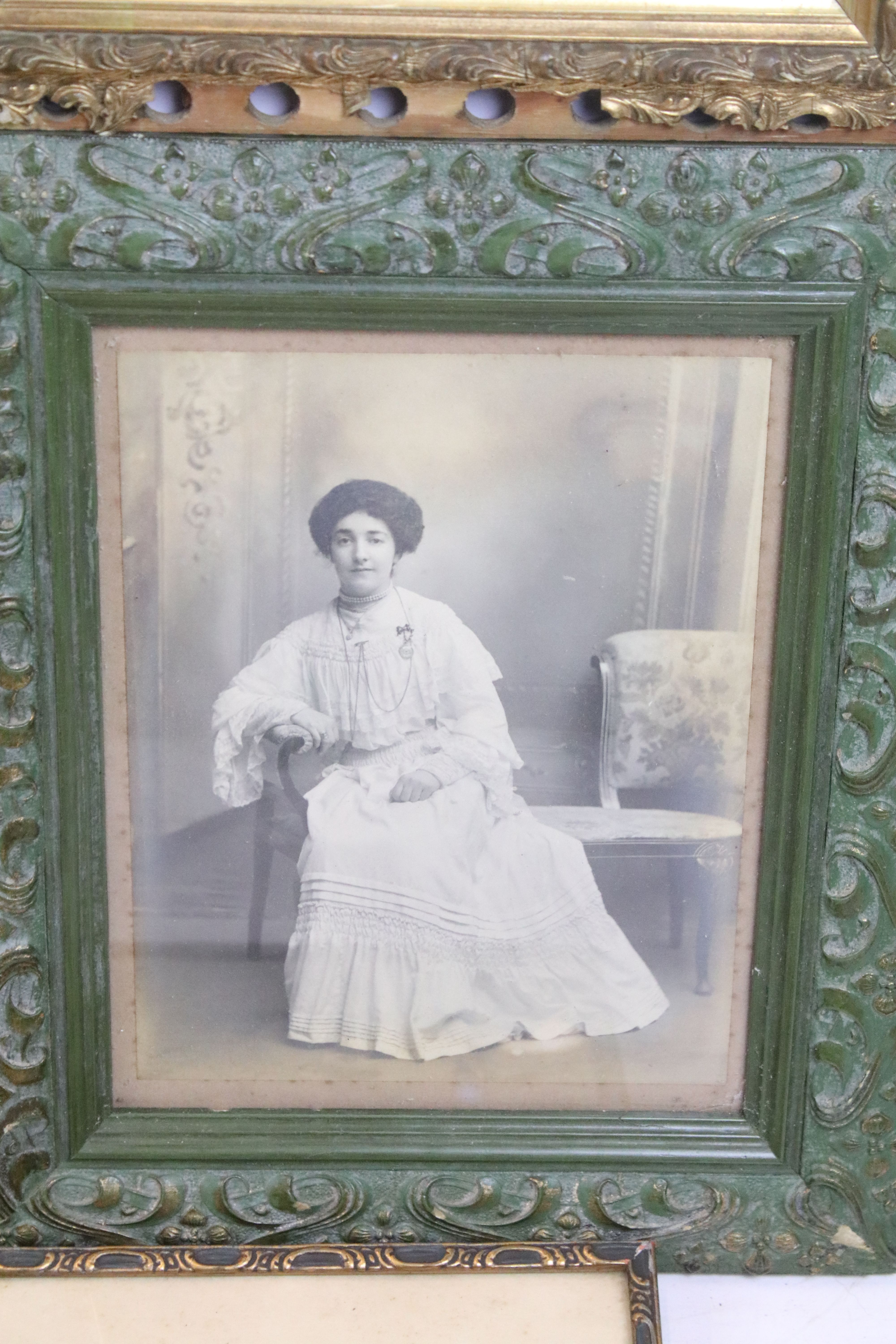 Three Victorian photographs, comprising: young boy with flowers by John Griffiths, Sheerness, 13.5 x - Image 9 of 10