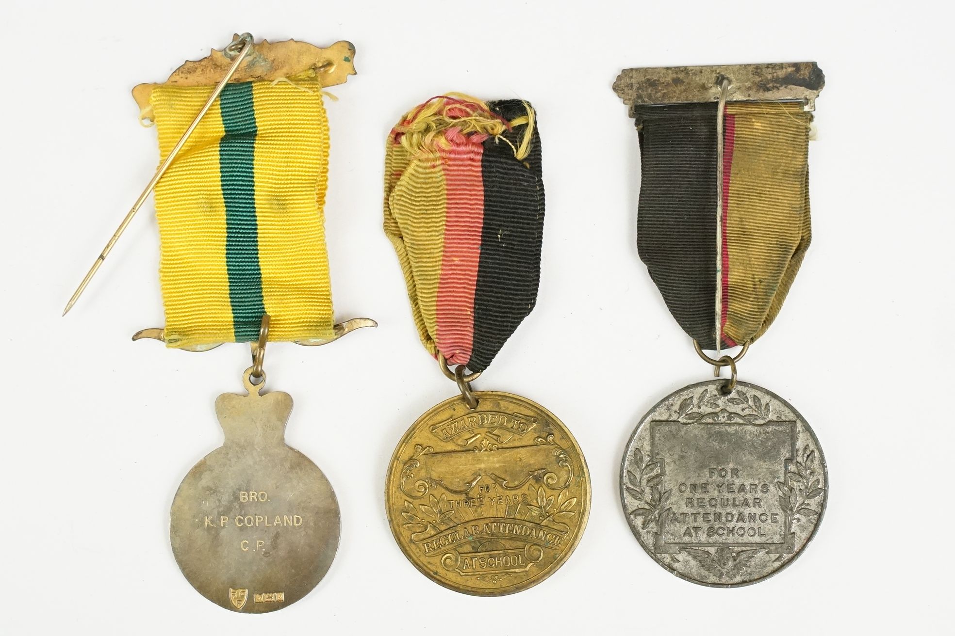 A small collection of R.A.O.B. medals / jewels to include silver examples. - Image 3 of 5