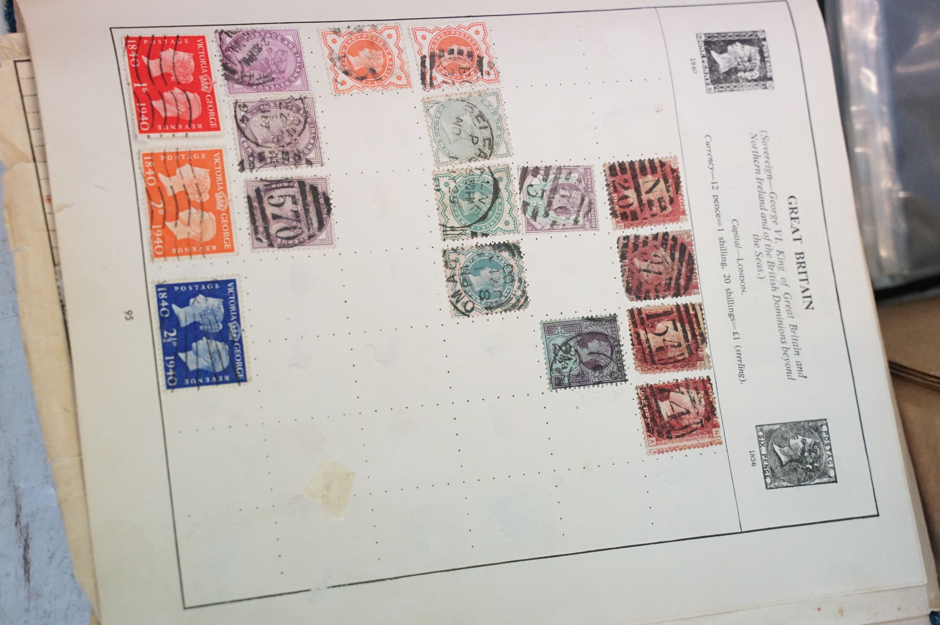 Collection of British, Commonwealth & world stamps contained within albums and loose - Image 5 of 12