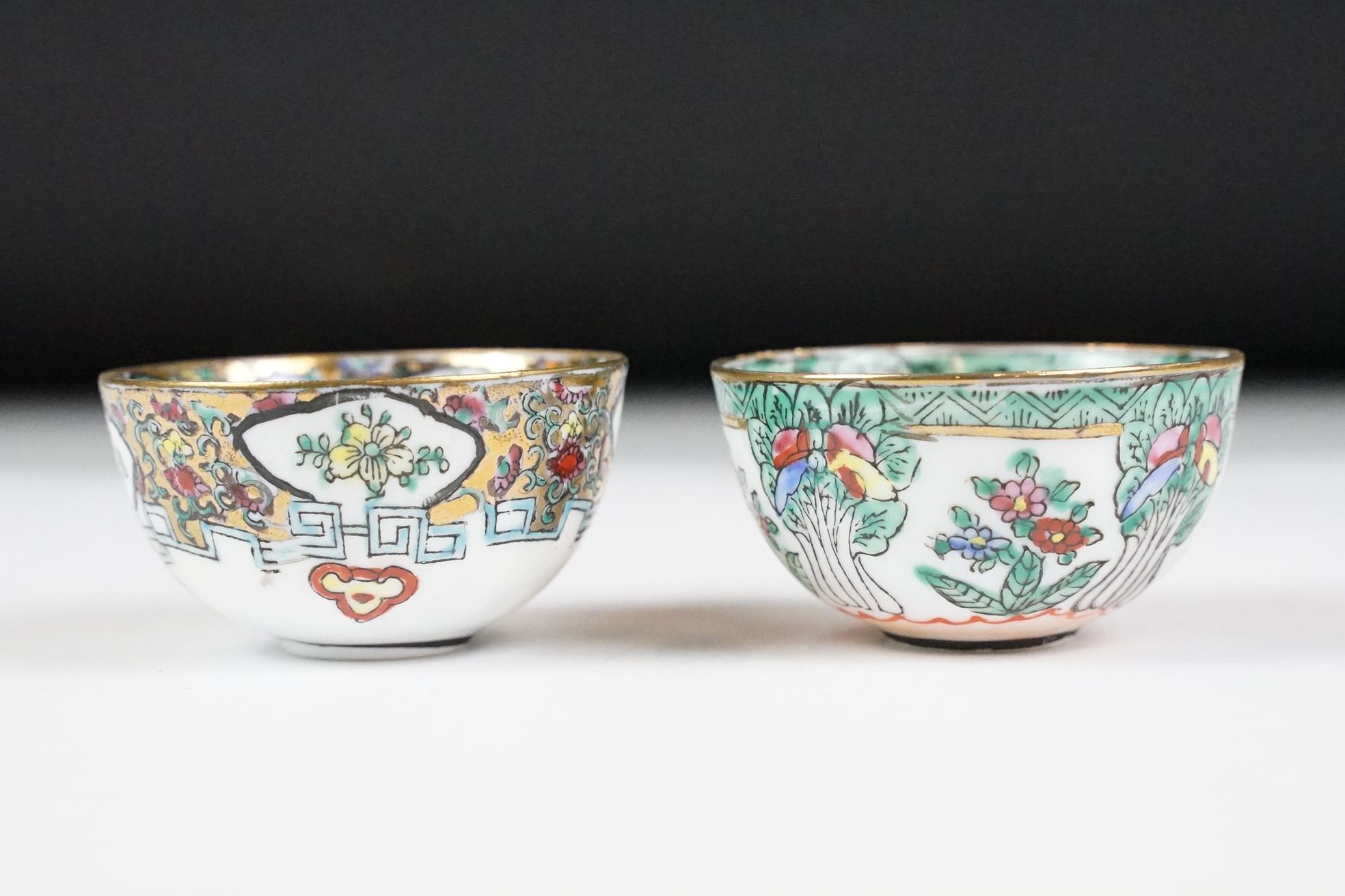 Group of Chinese collectables to include a Famille Jaune bowl with floral decoration (9.5cm - Image 5 of 11