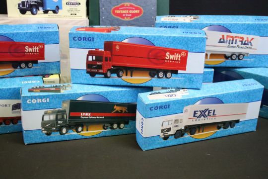 19 Boxed Corgi diecast models to include 2 x Vintage Glory of Steam (Premium Edition CC205105 Fowler - Image 6 of 10