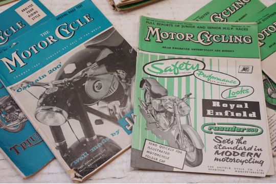 Collection of over 30 1950s The Motorcycle Magazine to include write ups of various British - Image 3 of 11