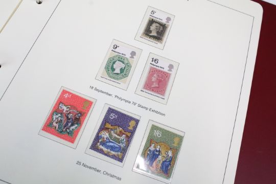 Collection of stamps to include an album of Great British stamps including two Victorian penny reds, - Image 15 of 28