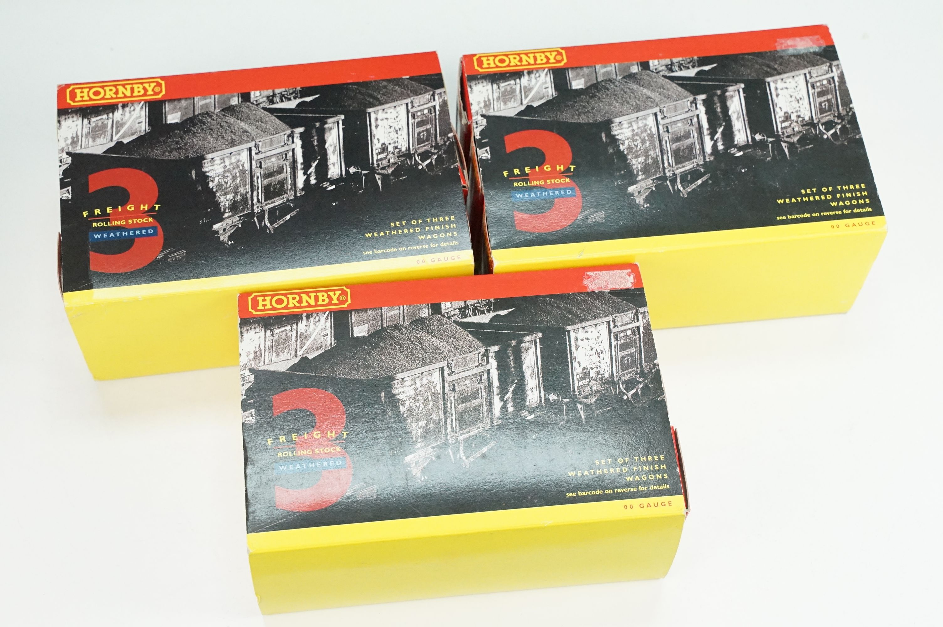 Six boxed Hornby OO gauge rolling stock multi packs to include R61152A, R62119, R6150A, R6154A, - Image 6 of 6