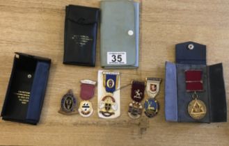 Masonic Stewards medals including Masonic Institute for Girls