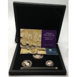 Tristan da Cunha2022 a 6 coin gold set The Platinum Monarchy set, limited edition of 70, £5 coin a
