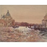 Ken HOWARD (British 1932-2022) Grand Canal Venice, Limited edition print, Signed and numbered 1/1000