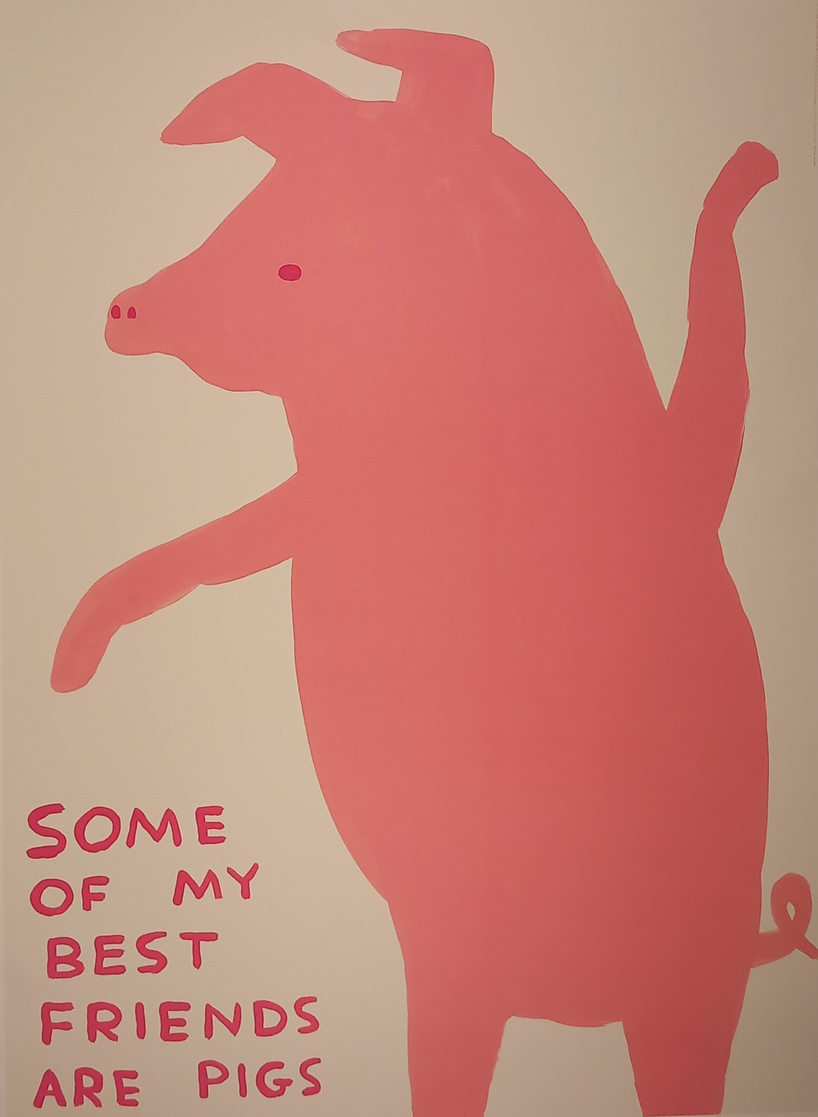 David SHRIGLEY (British b. 1968) Animal Series – Some of my Best Friends are Pigs, Lithograph