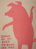 David SHRIGLEY (British b. 1968) Animal Series – Some of my Best Friends are Pigs, Lithograph