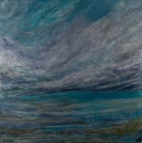 Darren Paul CLARKE (British b. 1973) Sea Breeze, Oil on canvas, Signed lower right, titled and