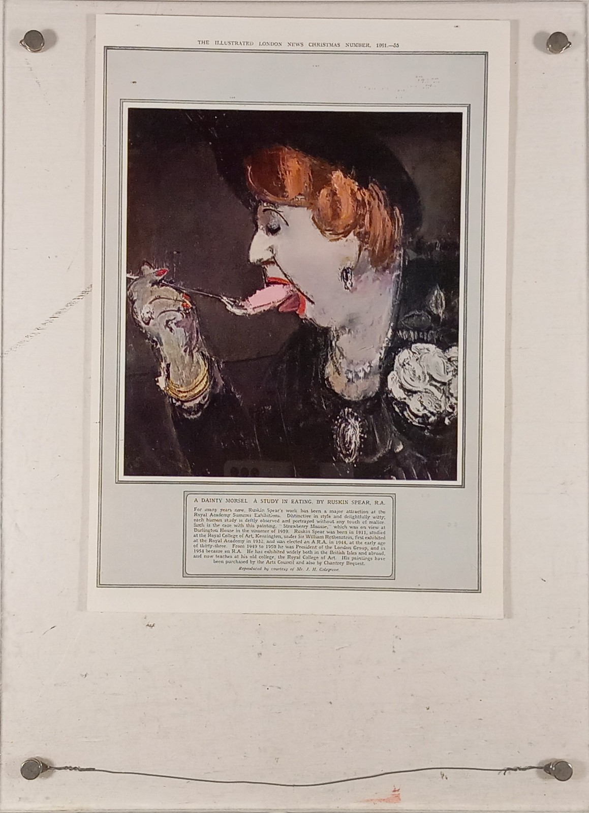 British 20th Century, Punch Advertisement depicting the artist Ruskin Spear (British 1911-1990), No. - Image 5 of 5