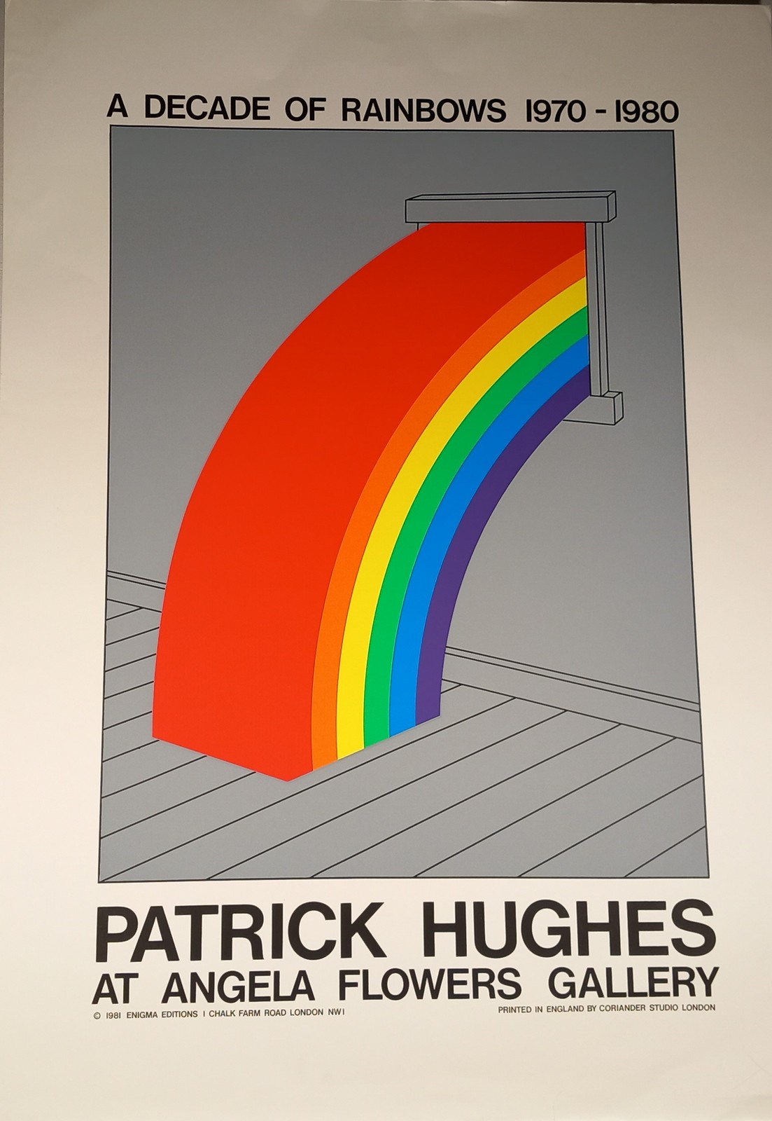 Patrick HUGHES (British b. 1939) A Decade of Rainbows 1970-1980 at Angela Flowers Gallery, - Image 6 of 6
