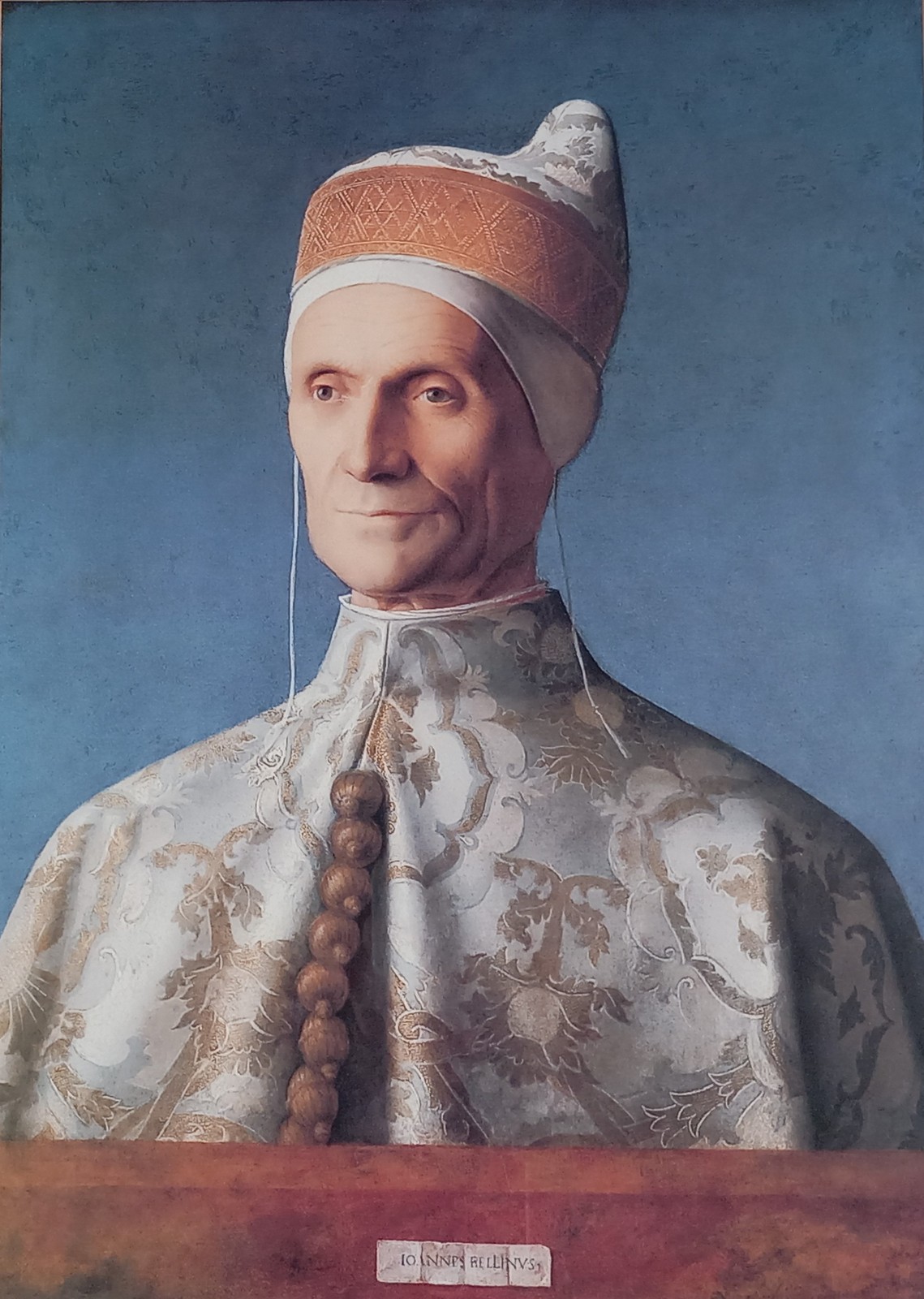 After Giovanni BELLINI (Italian 1430-1516) Portrait of Doge Leonardo Loredan, Colour print, 16.75” x