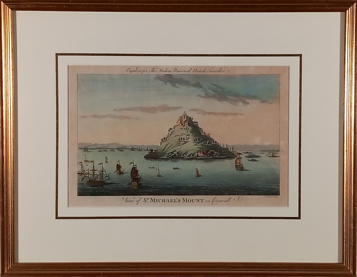 Samuel & Nathaniel BUCK (British 18th) The South-East view of Dartmouth-Castle in the County of - Image 5 of 6