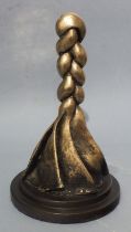 Roger DEAN (British b. 1937) Let’s Twist Again, Bronze Sculpture on Bronze / Resin base, Edition