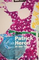 Patrick HERON (British 1920-1999) Patrick Heron at the Tate, Exhibition Poster, published by The