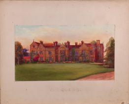 Harold Ernest Farquhar VIVIAN (British, Exhibited 1909-1933) Twelve studies of stately homes (