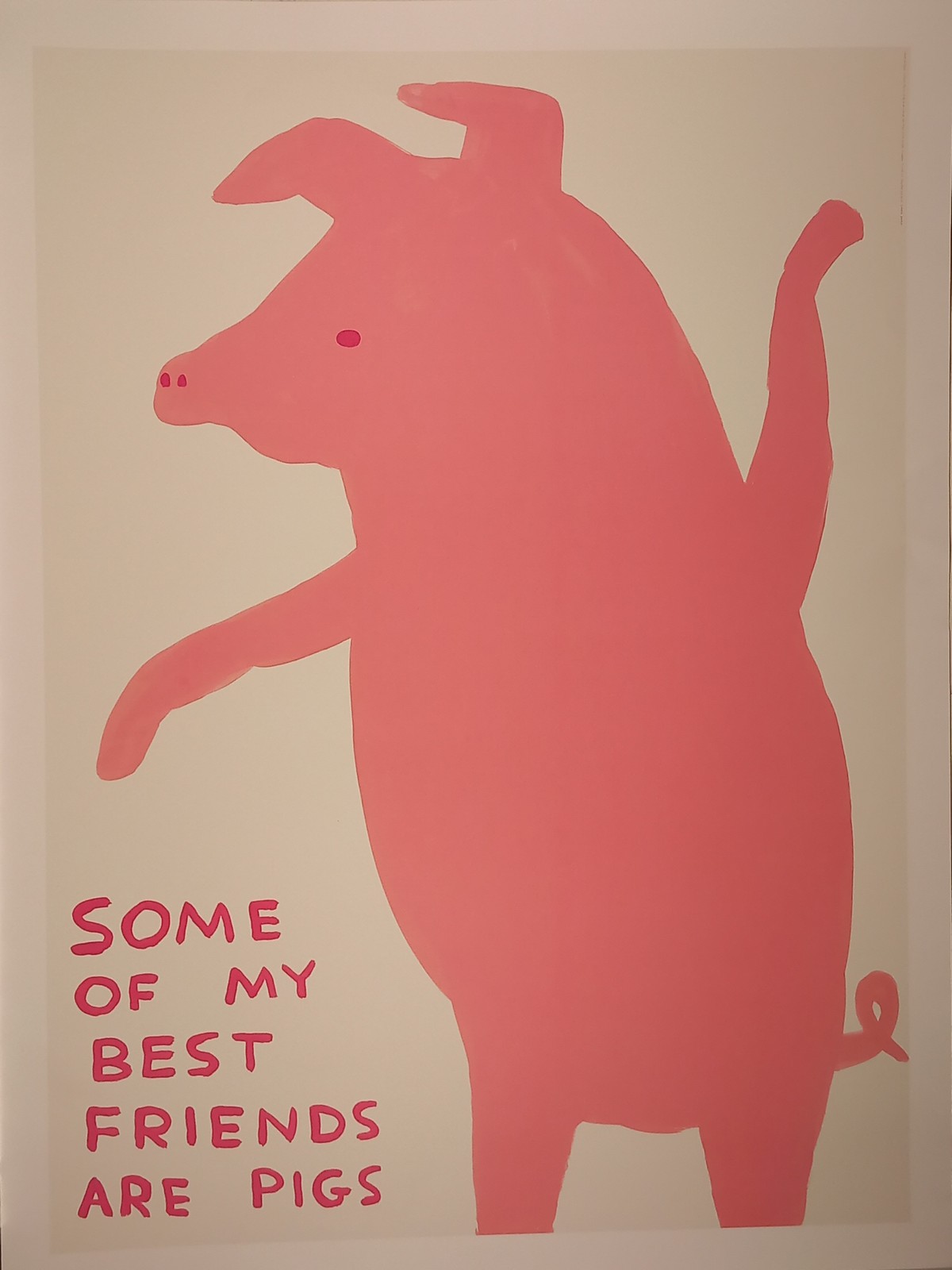 David SHRIGLEY (British b. 1968) Animal Series – Some of my Best Friends are Pigs, Lithograph - Image 2 of 2