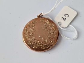 A Antique Back And Front Aesthetic Locket