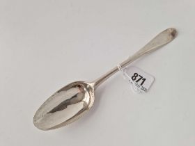 A George Iii Scottish Table Spoon, Possibly Edinburgh 1769 By Pr,