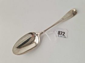 An 18Th Century Bottom Marked Crested Table Spoon, Probably London 1782 By Script Wj