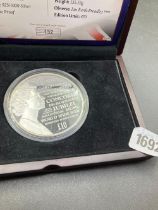 A Large 2015 Proof Medal 5Oz No.132 Of 450. Boxed With C.O.A