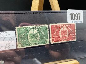 Canada Sg 9-10 (1938) Special Delivery Pair Fine Used Cat £43