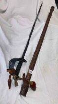 A George V Dress Sword Inscribed Percival M Chadwick 69 Div Re