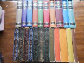 Folio Society Bronte Sisters 7 Vols. In S/Cases & 15 Vols. Trollope, A. 8 In S/Cases, 7 Without (