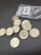 Gb - 10 Silver Florins Pre 1947