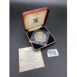 St Helena 1973 Proof Silver Crown