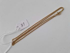 A Neck Chain 9Ct 17 Inch 2.3 Gms